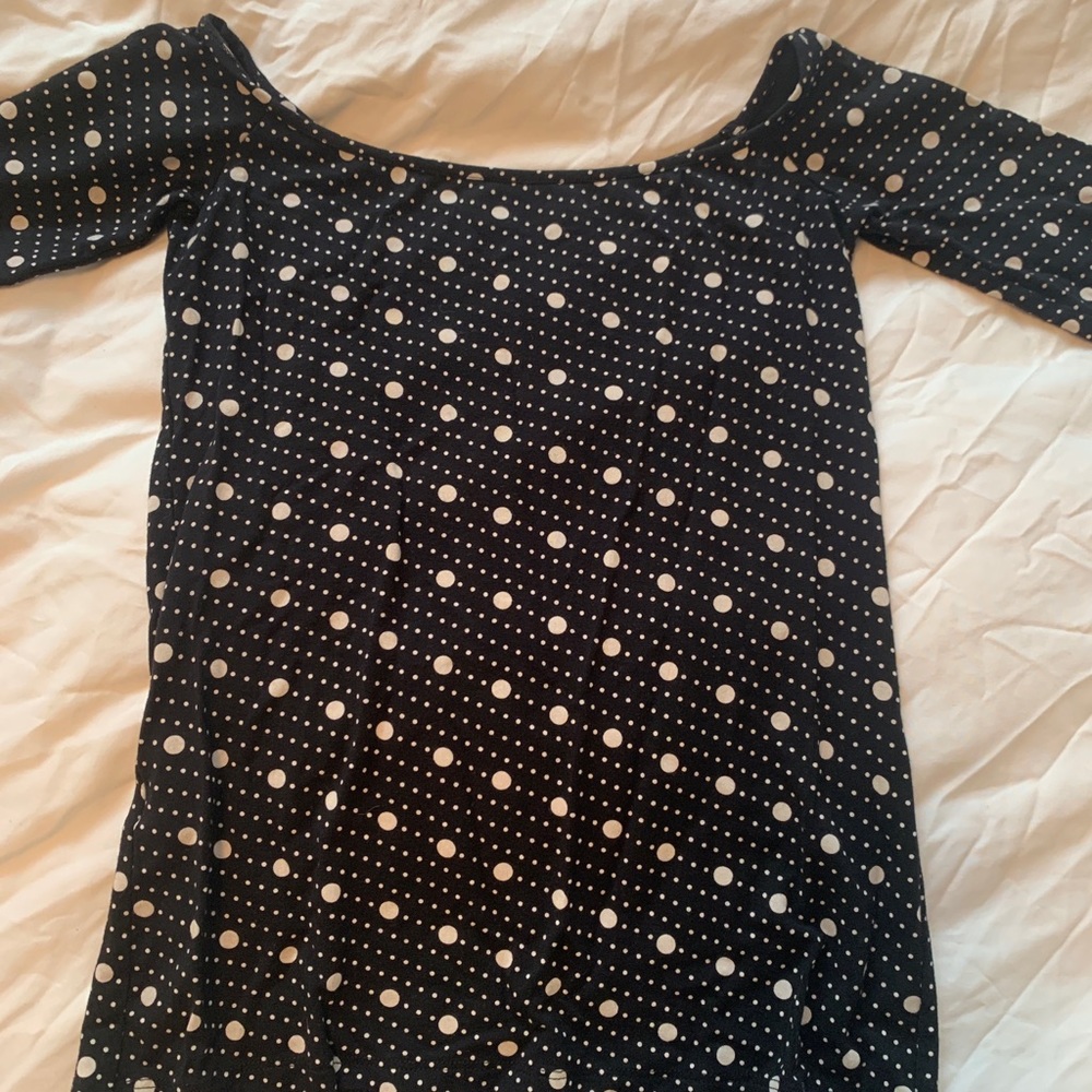 Off the shoulder 3/4 sleeve Fighting Eel Top